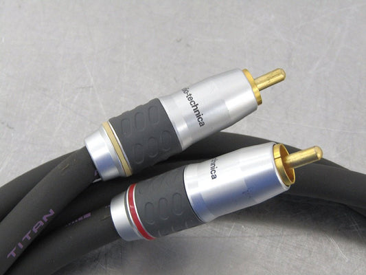 audio - technica オーディオテクニカ AT6A56 RCAケーブル 約1.0m 2本ペア - 安心保証・業界最安値の販売 福助