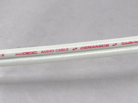audio - technica オーディオテクニカ PCOCC CERAMICS RCAケーブル オーディオテクニカ 約0.5mペア - 安心保証・業界最安値の販売 福助