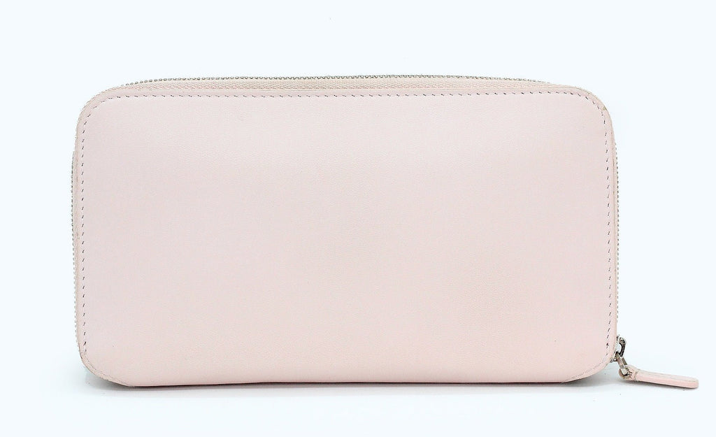 BALENCIAGA(バレンシアガ) ラウンドファスナー長財布 594290 ジップウォレット レザー パステルピンク ロゴ - 安心保証・業界最安値の販売 福助