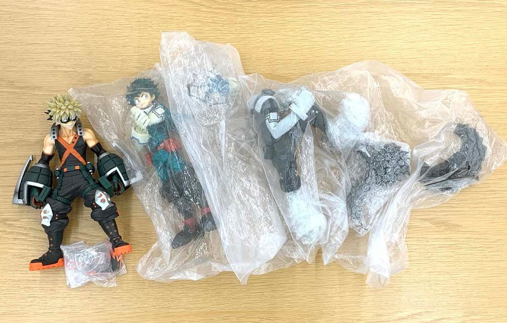 箱なし BANDAI SPIRITS 僕のヒーローアカデミア フィギュア 3体セット ヒロアカ 一番くじ 爆豪勝己 / 緑谷出久 - 安心保証・業界最安値の販売 福助