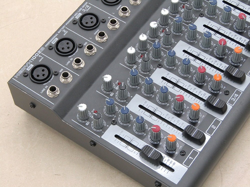 BEHRINGER ベリンガー 10ch アナログミキサー XENYX 1002B アナログミキサー - 安心保証・業界最安値の販売 福助