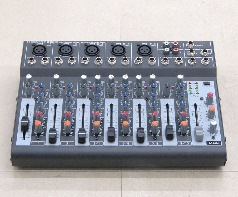 BEHRINGER ベリンガー 10ch アナログミキサー XENYX 1002B アナログミキサー - 安心保証・業界最安値の販売 福助