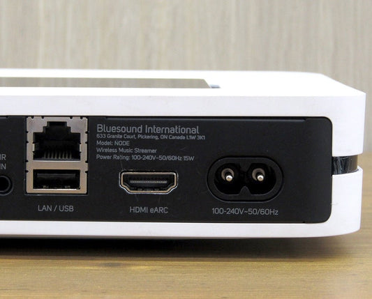 Bluesound NODE N130 ワイヤレスミュージックストリーマー ブルーサウンド ホワイト ハイレゾ対応 Bluetooth搭載 - 電動工具・楽器・ブランド・住設家電も総合リユース｜リサイクルショップ福助