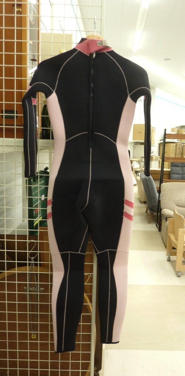 B.M.C ウエットスーツ ピンク レディース 全体約132cm 長袖 スキューバ ダイビング用品 - 安心保証・業界最安値の販売 福助