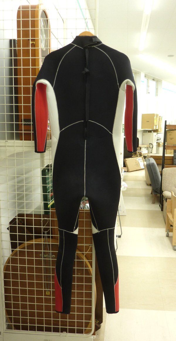 B.M.C ウエットスーツ レッド メンズ 全体約151cm 長袖 スキューバ ダイビング用品 - 安心保証・業界最安値の販売 福助