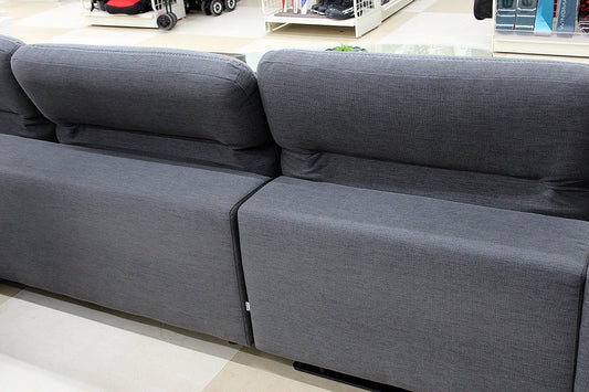 BoConcept(ボーコンセプト) Hamptn ハンプトン 3人掛けカウチソファ アジャスタブルバック&ライトサイド レスティングユニット付き - 安心保証・業界最安値の販売 福助