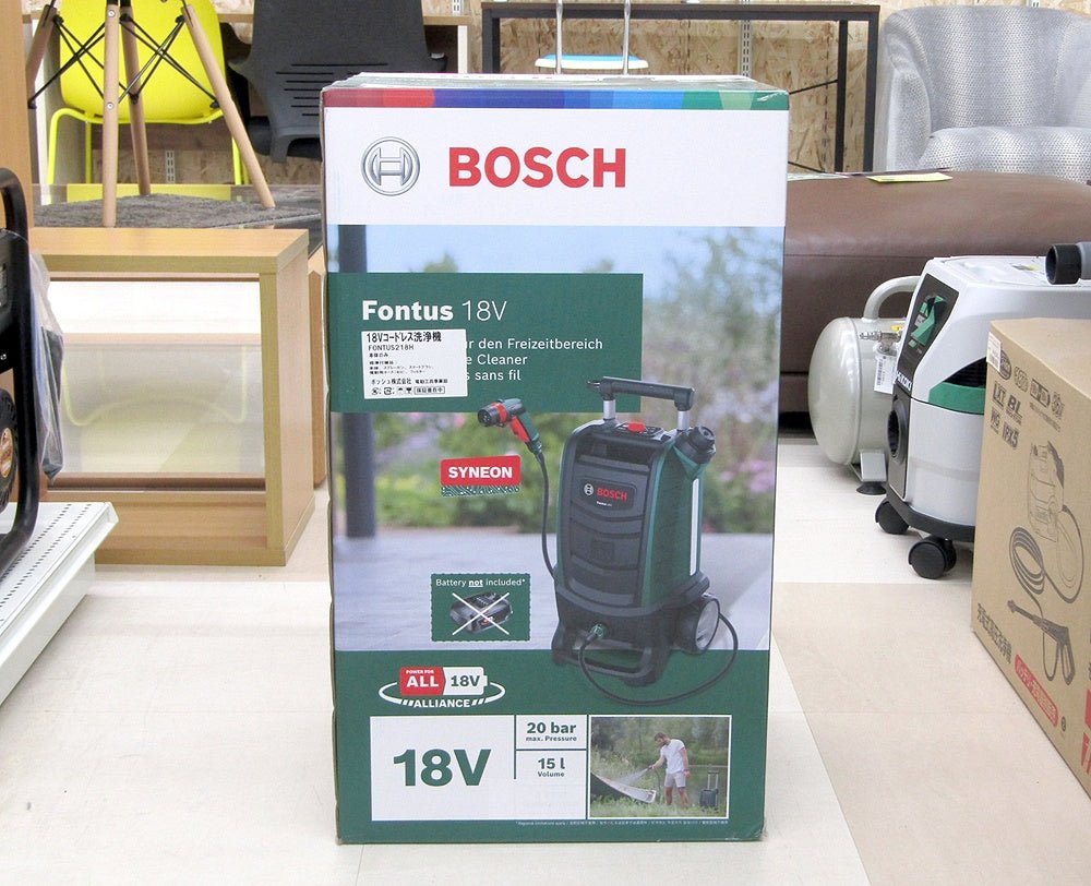 Bosch DIY ボッシュ FONTUS218H コードレス洗浄機 クリーナー 本体のみ(充電器/バッテリー別売) - 電動工具・楽器・ブランド・住設家電も総合リユース｜リサイクルショップ福助