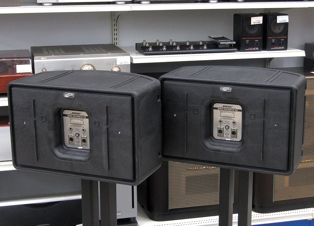 BOSE ボーズ スピーカーペア 802 SERIES2 カバー/スタンド付き モニタースピーカー - 安心保証・業界最安値の販売 福助