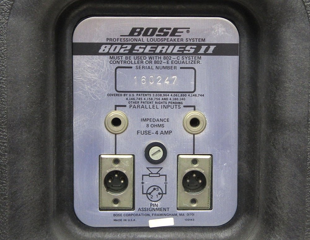 BOSE ボーズ スピーカーペア 802 SERIES2 カバー/スタンド付き モニタースピーカー - 安心保証・業界最安値の販売 福助