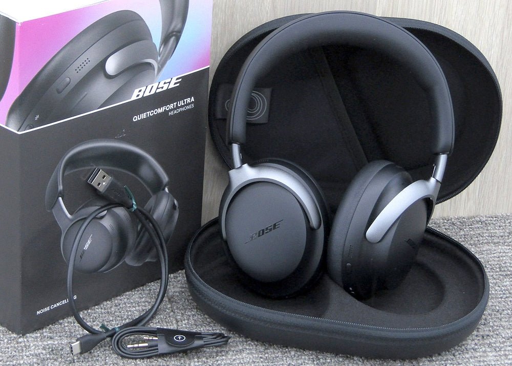 BOSE ボーズ ワイヤレスヘッドフォン QuietComfort Ultra Headphones 880066-0100 ノイズキャンセリング Bluetooth接続 ブラック ヘッドホン - 電動工具・楽器・ブランド・住設家電も総合リユース｜リサイクルショップ福助