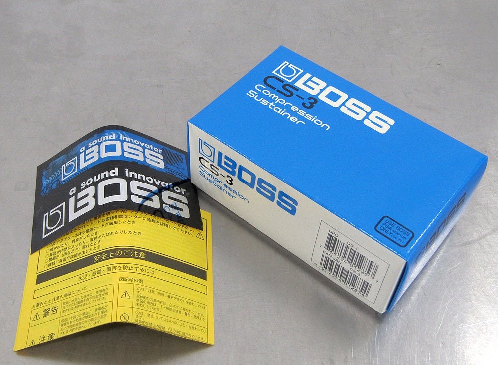 BOSS ボス エフェクター CS - 3 Compression Sustainer コンプ/サスティナー - 安心保証・業界最安値の販売 福助