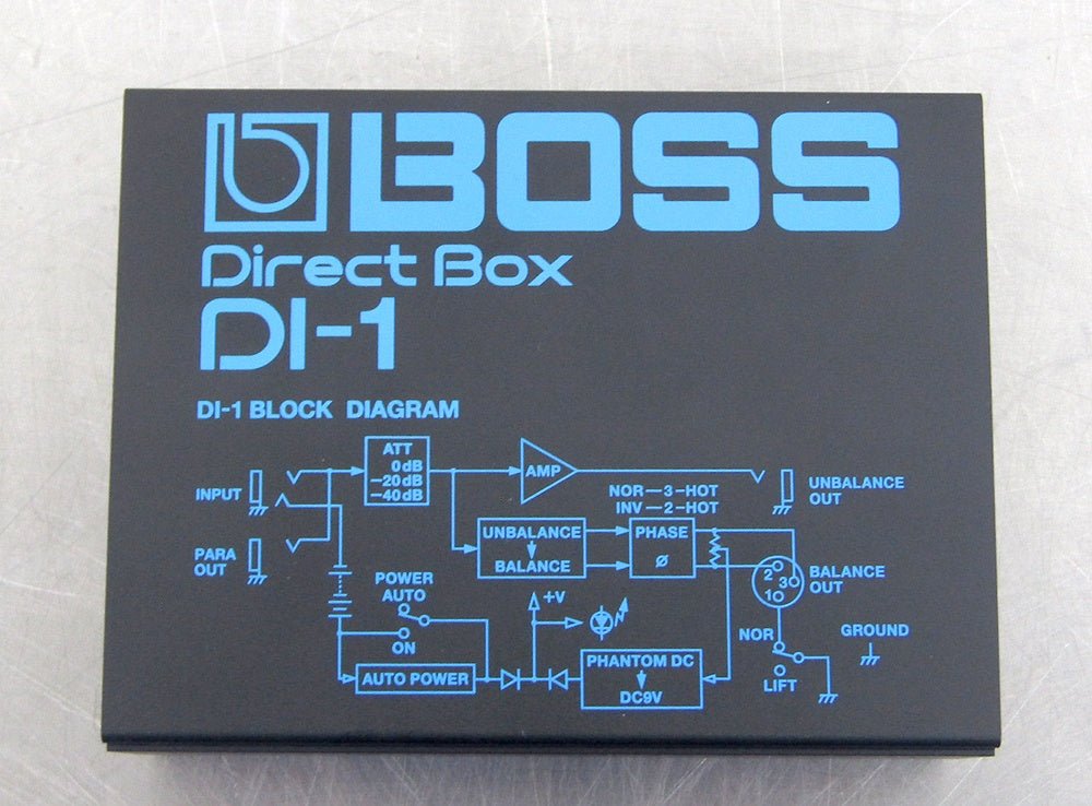 BOSS ボス ダイレクトボックス DI - 1 DIボックス - 安心保証・業界最安値の販売 福助