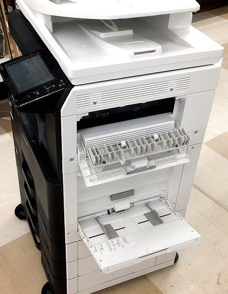 店頭引取限定!! シャープ モノクロ複合機 BP - 30M28 コピー機 総使用枚数30331枚 4段トレイ ※難有/現状品 - 電動工具・楽器・ブランド・住設家電も総合リユース｜リサイクルショップ福助