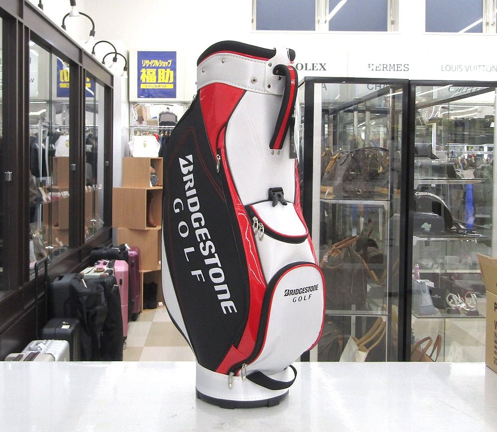 BRIDGESTONE ブリヂストン CBG21Y キャディーバッグ ベーシックモデル 9型 5分割 47インチ対応 ゴルフバッグ - 安心保証・業界最安値の販売 福助