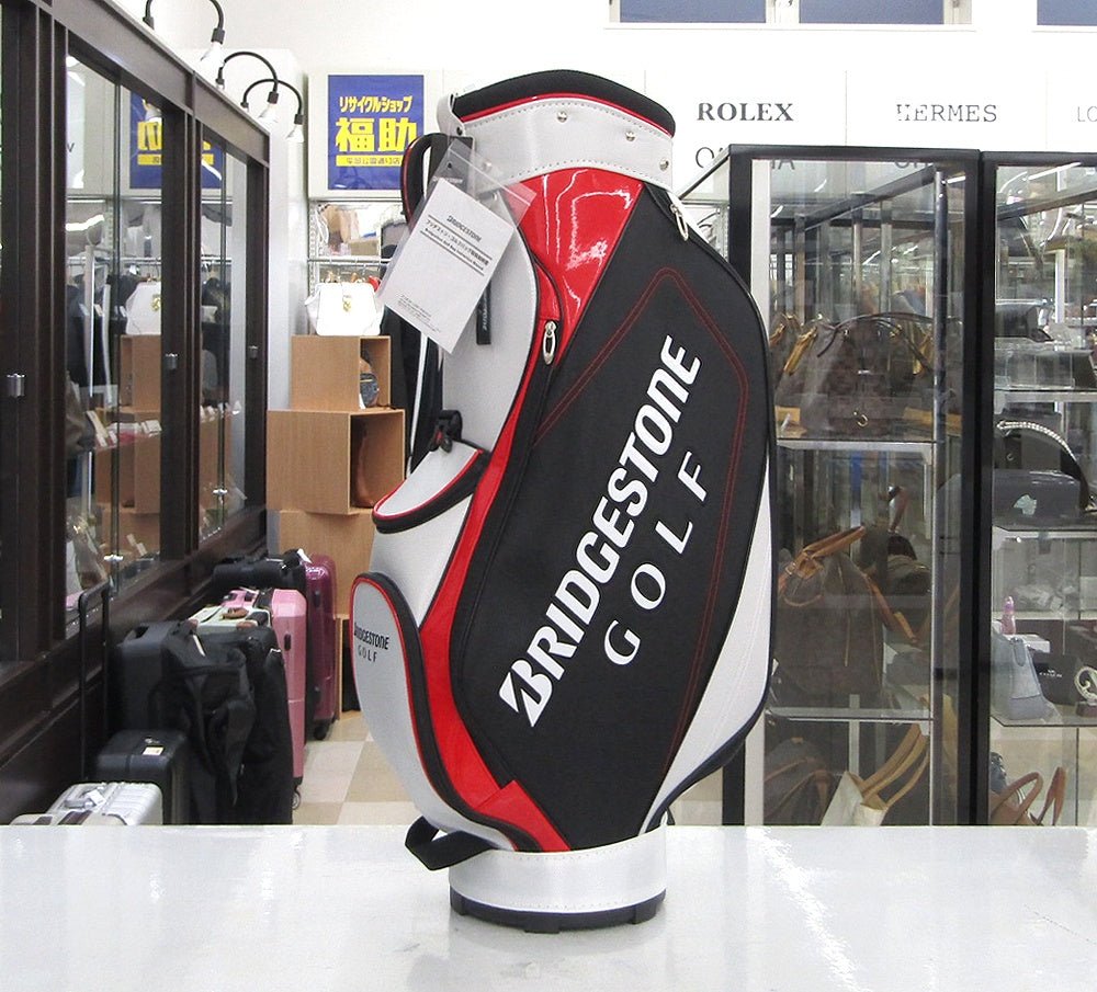 BRIDGESTONE ブリヂストン CBG21Y キャディーバッグ ベーシックモデル 9型 5分割 47インチ対応 ゴルフバッグ - 安心保証・業界最安値の販売 福助