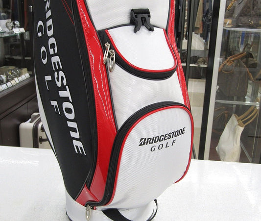 BRIDGESTONE ブリヂストン CBG21Y キャディーバッグ ベーシックモデル 9型 5分割 47インチ対応 ゴルフバッグ - 安心保証・業界最安値の販売 福助