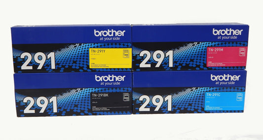 Brother(ブラザー) 291 純正トナー TN - 291BK/C/M/Y 4色セット - 安心保証・業界最安値の販売 福助
