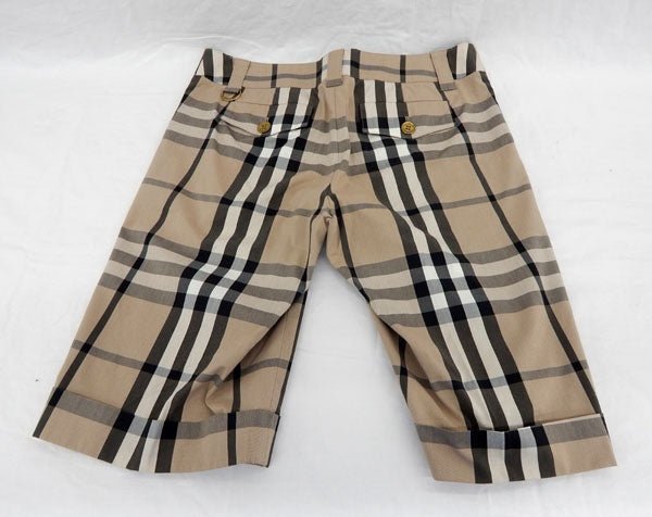 BURBERRY(バーバリーロンドン) レディース ハーフパンツ 38 チェック柄 - 安心保証・業界最安値の販売 福助