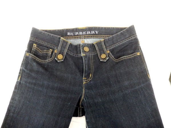 BURBERRY(バーバリーロンドン) レディース デニムパンツ 40 - 安心保証・業界最安値の販売 福助