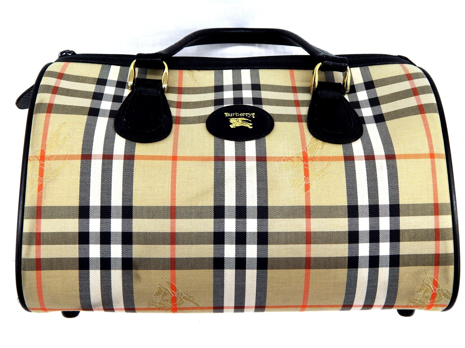 Burberry's ノバチェック ミニボストン ブラック - 安心保証・業界最安値の販売 福助