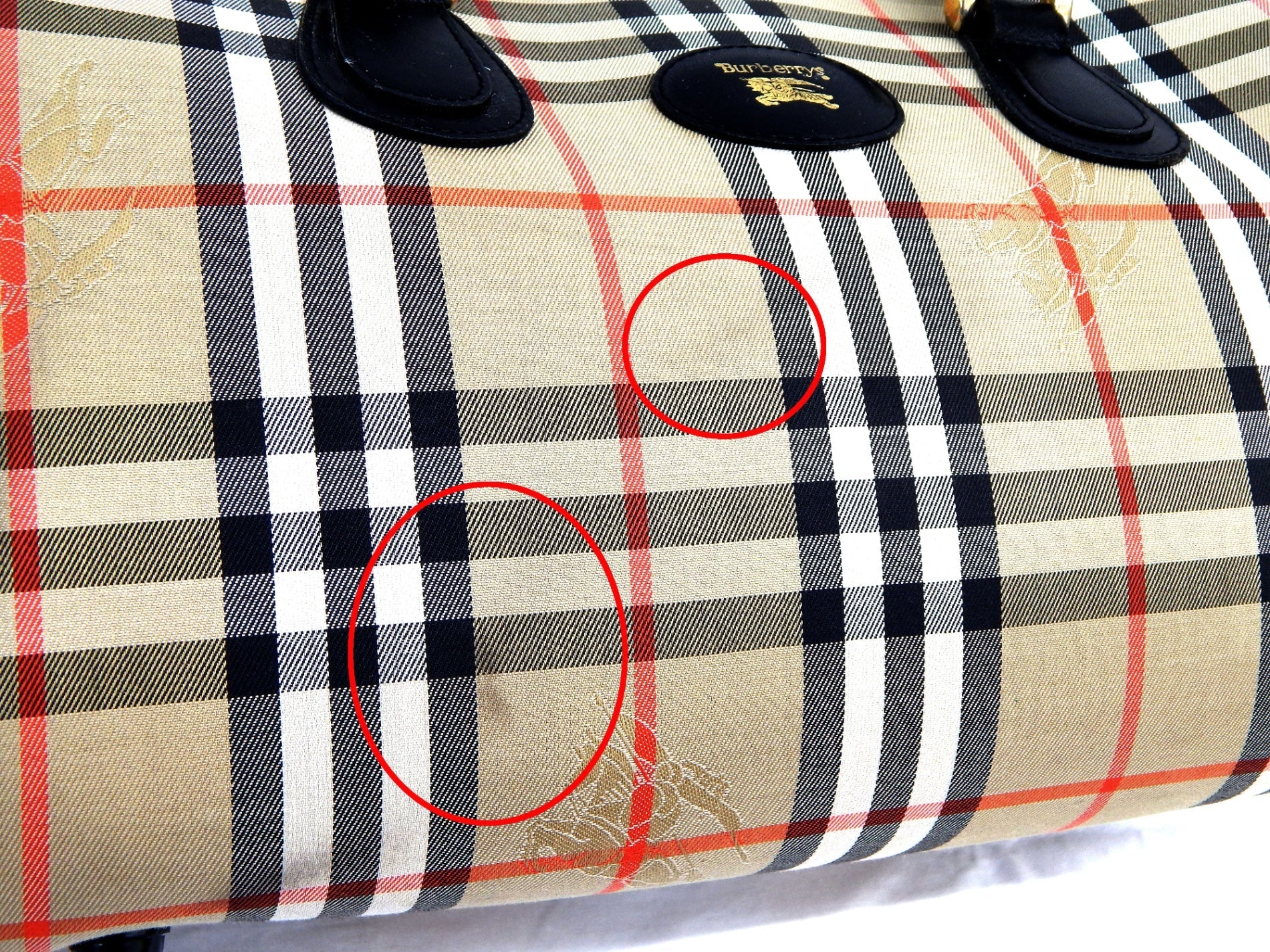 Burberry's ノバチェック ミニボストン ブラック - 安心保証・業界最安値の販売 福助