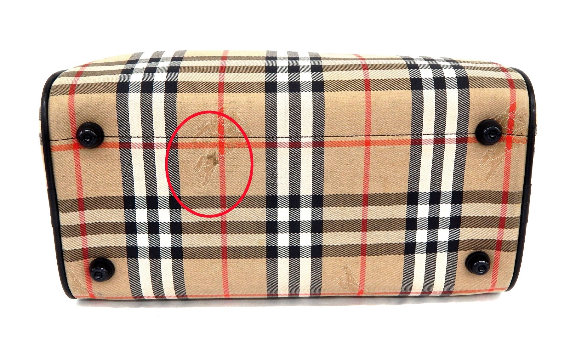 Burberry's ノバチェック ミニボストン ブラック - 安心保証・業界最安値の販売 福助