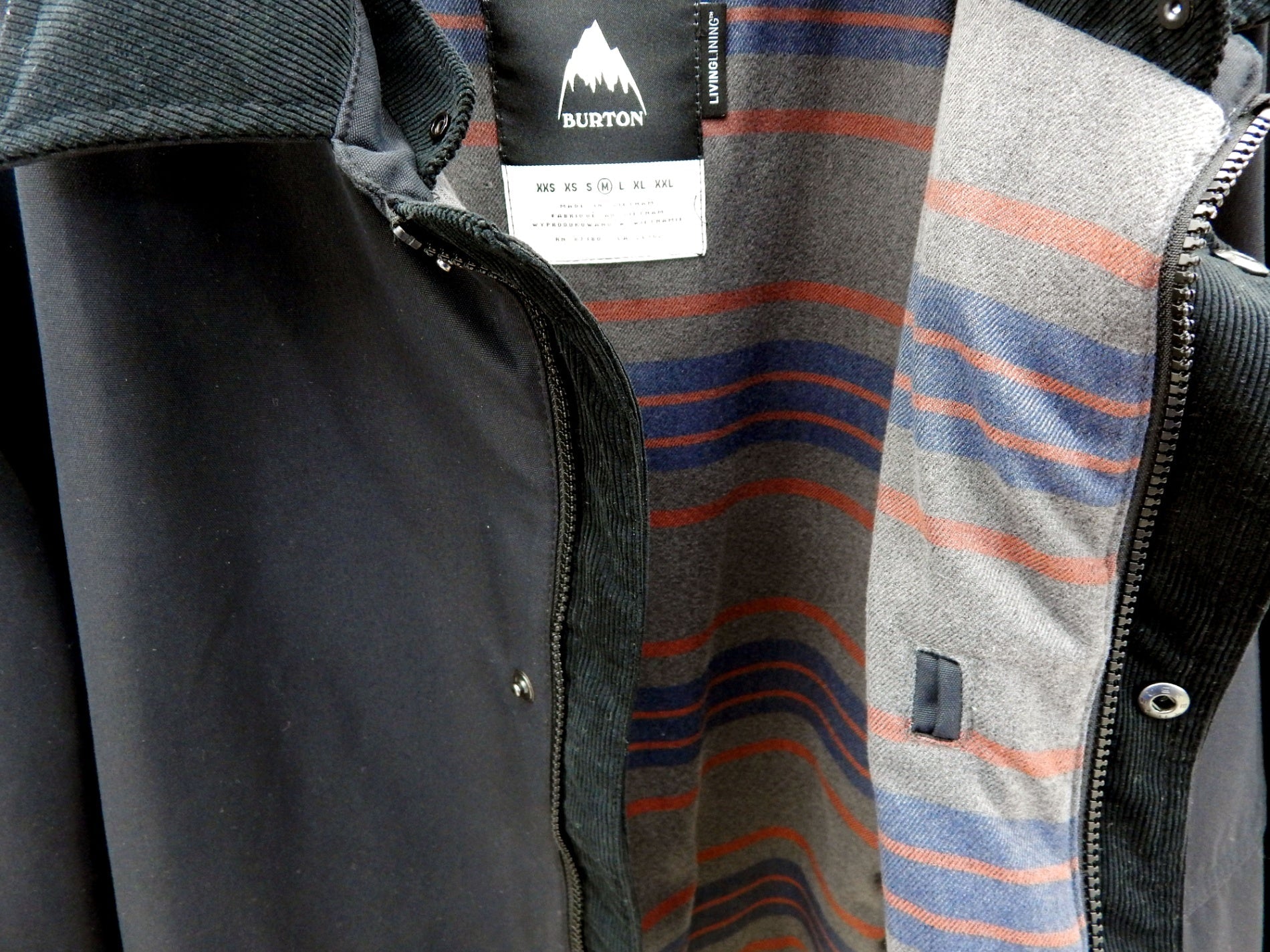 BURTON(バートン) DUNMORE ダンモア ジャケットLIVING LINING スノーボードウェア Mサイズ ブラック - 安心保証・業界最安値の販売 福助