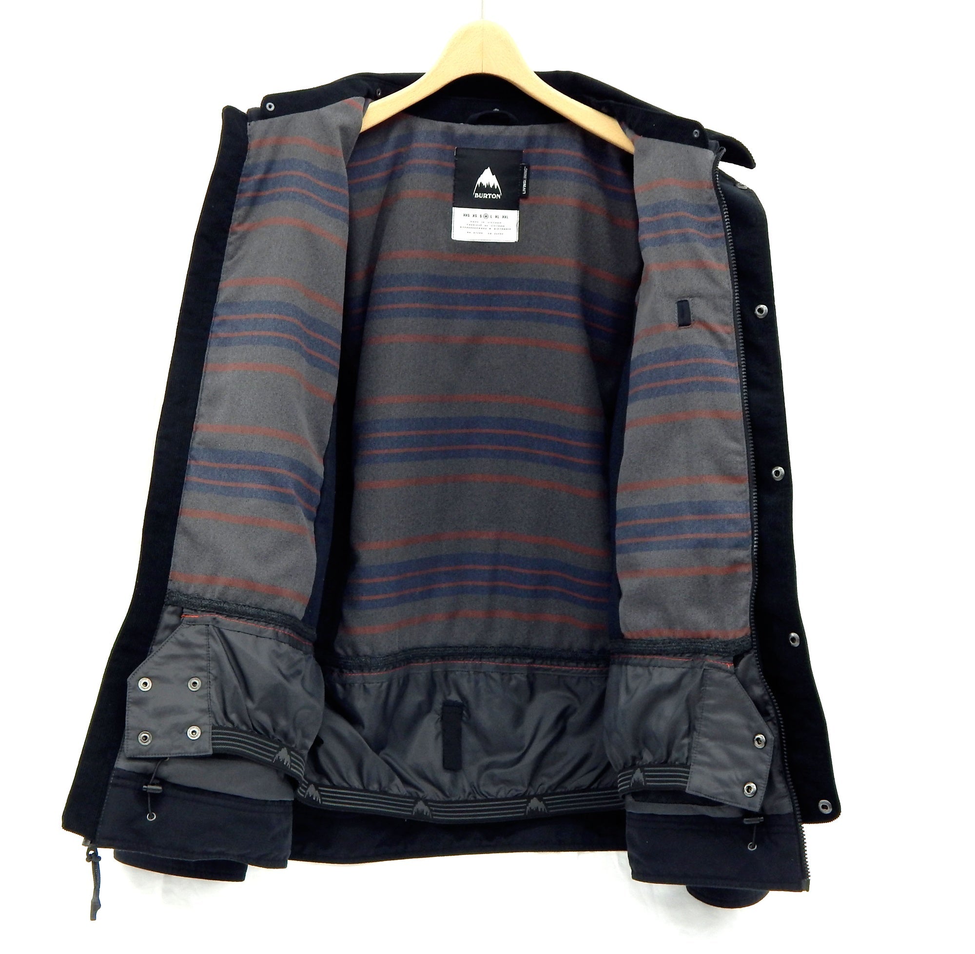 BURTON(バートン) DUNMORE ダンモア ジャケットLIVING LINING スノーボードウェア Mサイズ ブラック - 安心保証・業界最安値の販売 福助