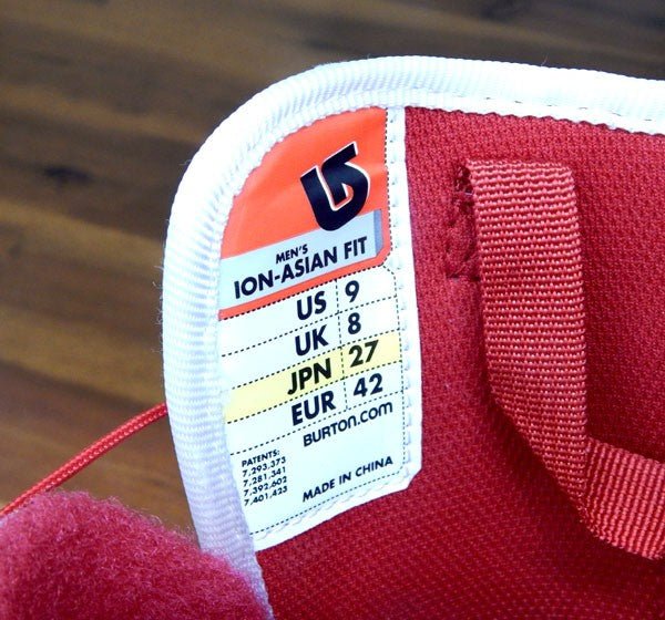BURTON ION スノーボードブーツ 27cm - 安心保証・業界最安値の販売 福助