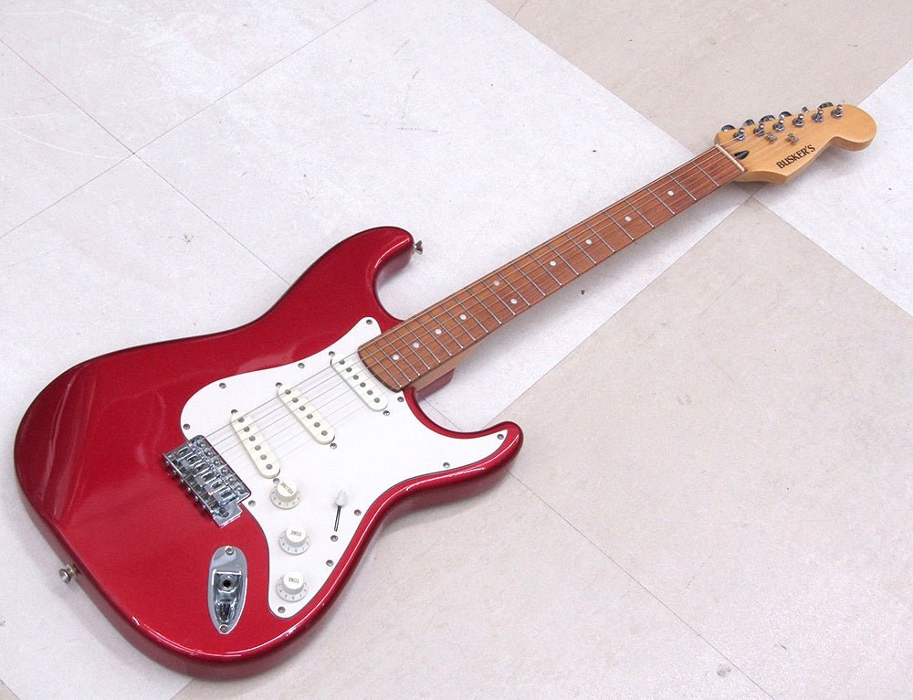 BUSKER'S バスカーズ BST - STD CAR エレキギター/ストラトタイプ ソフトケース付属 - 安心保証・業界最安値の販売 福助