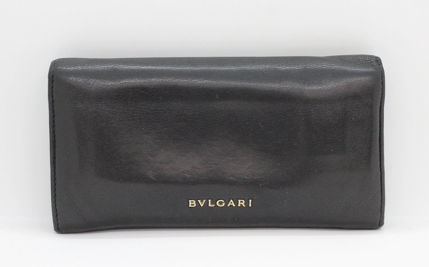 BVLGARI(ブルガリ) モテーネ 長財布 ブラック レザー 35963 ロングウォレット メンズ - 安心保証・業界最安値の販売 福助