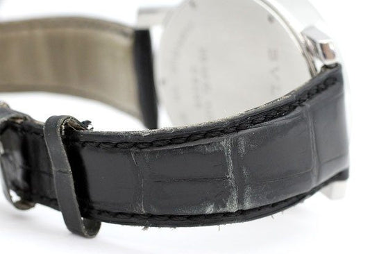 BVLGARI/ブルガリ BB42SL AUTO ブルガリブルガリ 42mm メンズ ウォッチ 自動巻き デイト 黒文字盤 - 安心保証・業界最安値の販売 福助