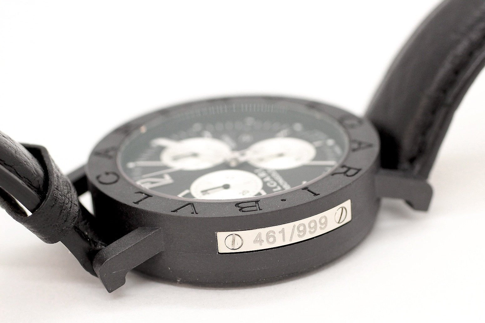 BVLGARI ブルガリブルガリ クロノグラフ ROMA(ローマ) BB38CLCH クォーツ カーボン シルバー - 電動工具・楽器・ブランド・住設家電も総合リユース｜リサイクルショップ福助