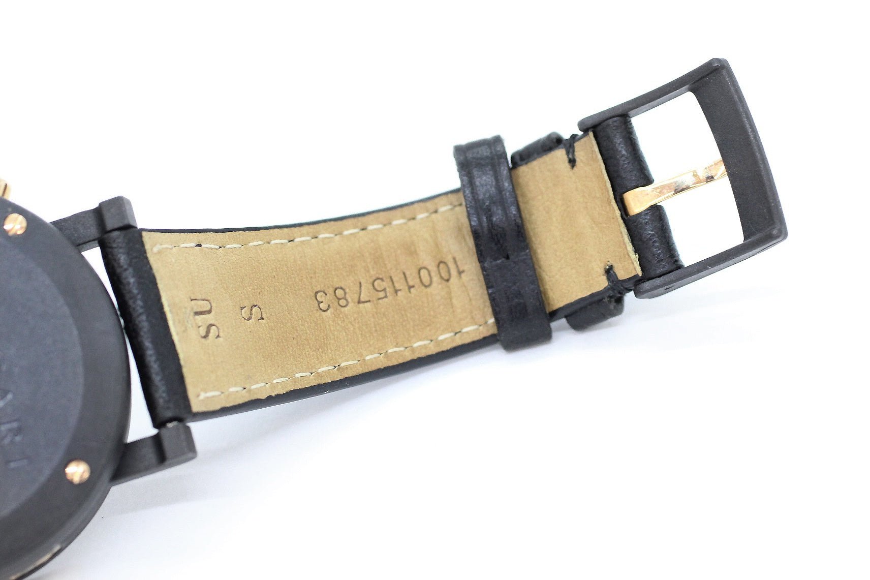 BVLGARI ブルガリブルガリ クロノグラフ ROMA(ローマ) BB38CLCH クォーツ カーボン ピンクゴールドカラー - 電動工具・楽器・ブランド・住設家電も総合リユース｜リサイクルショップ福助
