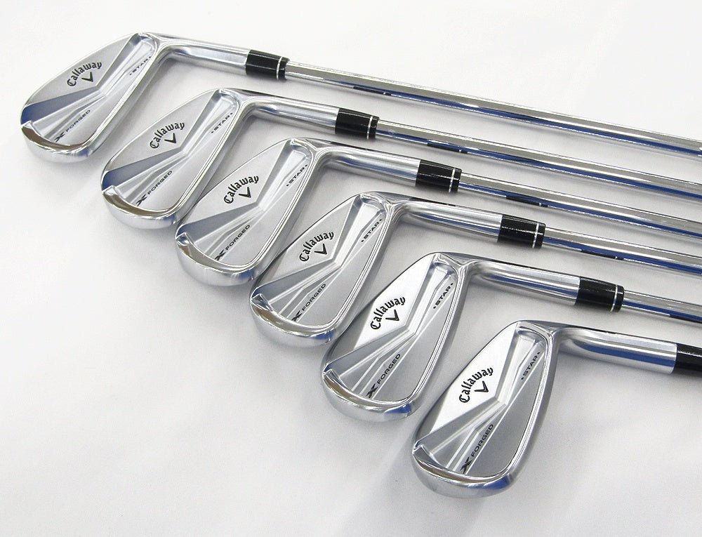 Callaway キャロウェイ X FORGED STAR アイアン 6本セット 5/6/7/8/9/P 男性右利き用 - 安心保証・業界最安値の販売 福助