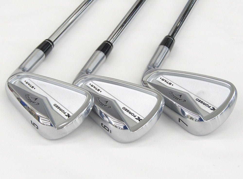 Callaway キャロウェイ X FORGED STAR アイアン 6本セット 5/6/7/8/9/P 男性右利き用 - 安心保証・業界最安値の販売 福助