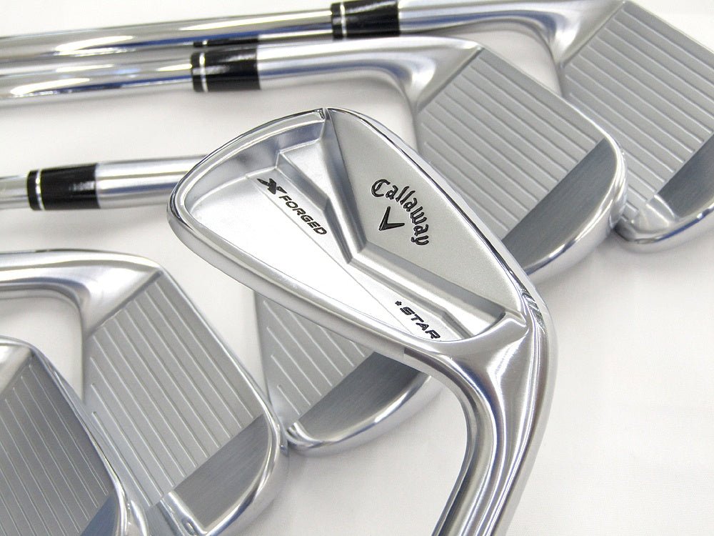 Callaway キャロウェイ X FORGED STAR アイアン 6本セット 5/6/7/8/9/P 男性右利き用 - 安心保証・業界最安値の販売 福助