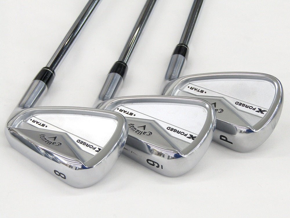 Callaway キャロウェイ X FORGED STAR アイアン 6本セット 5/6/7/8/9/P 男性右利き用 - 安心保証・業界最安値の販売 福助