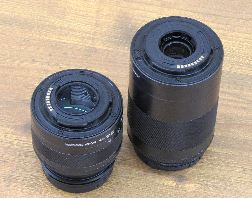 Canon キャノン ミラーレス一眼カメラ EOS Kiss M ダブルズームキット 14-45mm/55-200mm ブラック EOSKISSMBK-WZK - 電動工具・楽器・ブランド・住設家電も総合リユース｜リサイクルショップ福助
