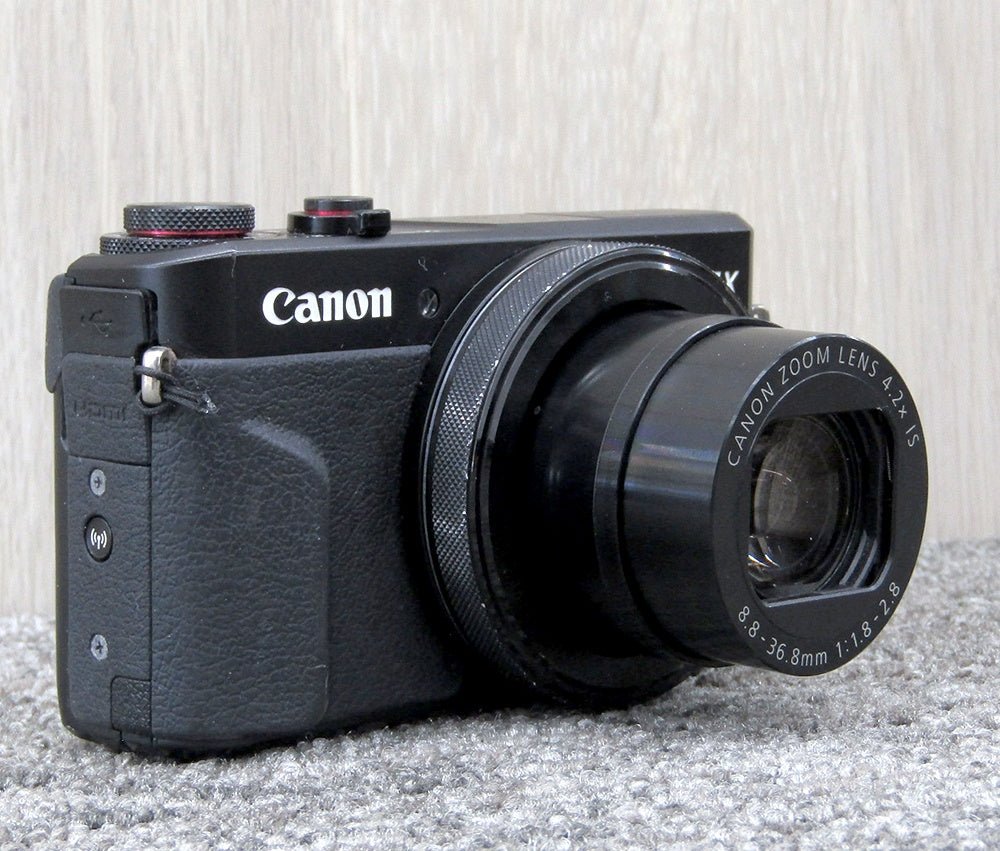 Canon キャノン PowerShot G7 X Mark II コンパクトデジタルカメラ ブラック - 電動工具・楽器・ブランド・住設家電も総合リユース｜リサイクルショップ福助