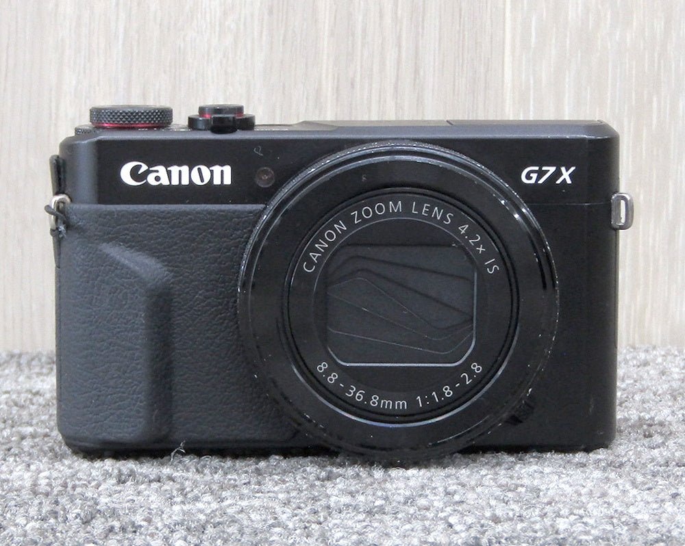 Canon キャノン PowerShot G7 X Mark II コンパクトデジタルカメラ ブラック - 電動工具・楽器・ブランド・住設家電も総合リユース｜リサイクルショップ福助