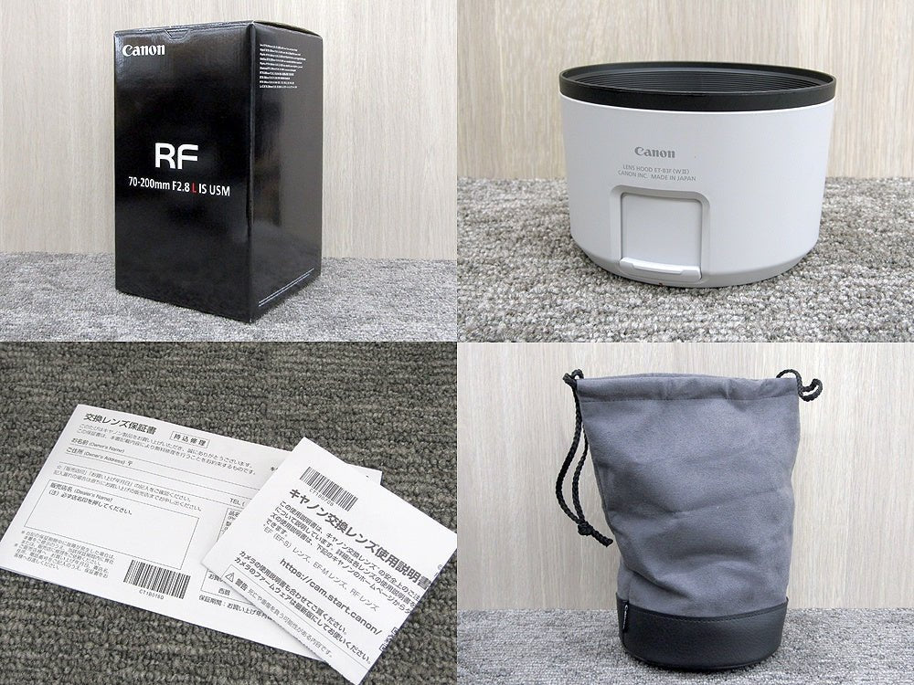 Canon キヤノン RFレンズ RF70-200mm F2.8 L IS USM カメラレンズ ミラーレスカメラ用 - 電動工具・楽器・ブランド・住設家電も総合リユース｜リサイクルショップ福助