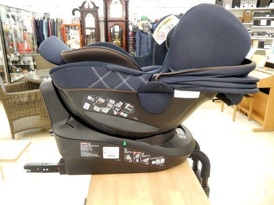 CARMATE/カーメイト エールベベ 回転型チャイルドシート クルット4i グランス【ISOFIX取付】 新生児から4歳用 BF883 - 安心保証・業界最安値の販売 福助