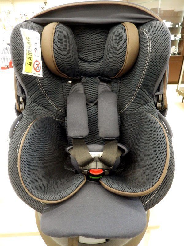 CARMATE/カーメイト エールベベ 回転型チャイルドシート クルット4i グランス【ISOFIX取付】 新生児から4歳用 BF883 - 安心保証・業界最安値の販売 福助