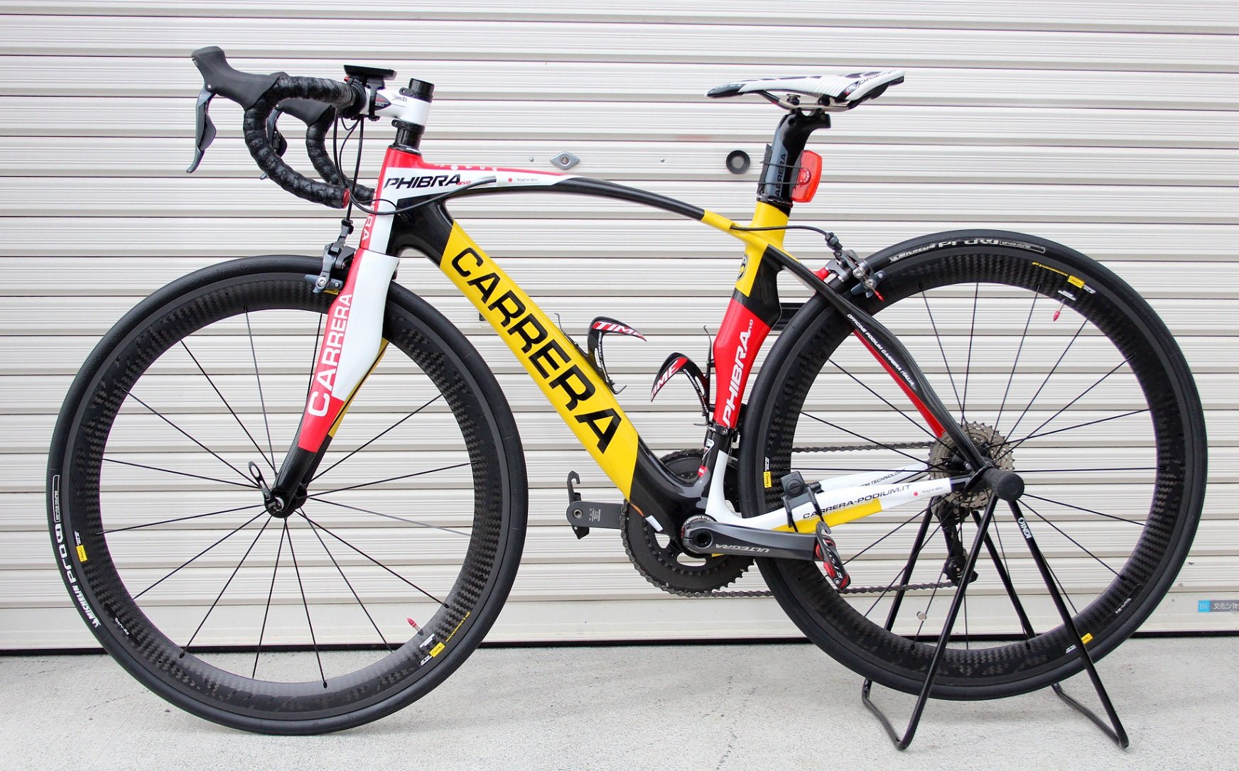 CARRERA(カレラ) PHIBRA EVO ロードバイク フルカーボン MAVIC COSMIC/電動コンポ ULTEGRA XTR Di2 - 安心保証・業界最安値の販売 福助