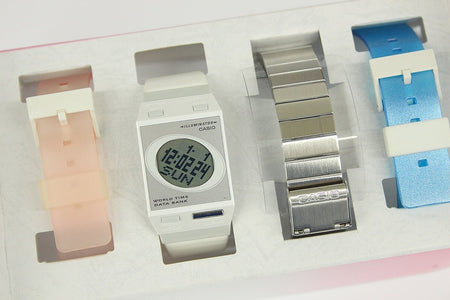 CASIO(カシオ) FS - SET2 - 7JO FS - 00 FILM WATCH PELA 2190 替えベルト4種付属 - 安心保証・業界最安値の販売 福助