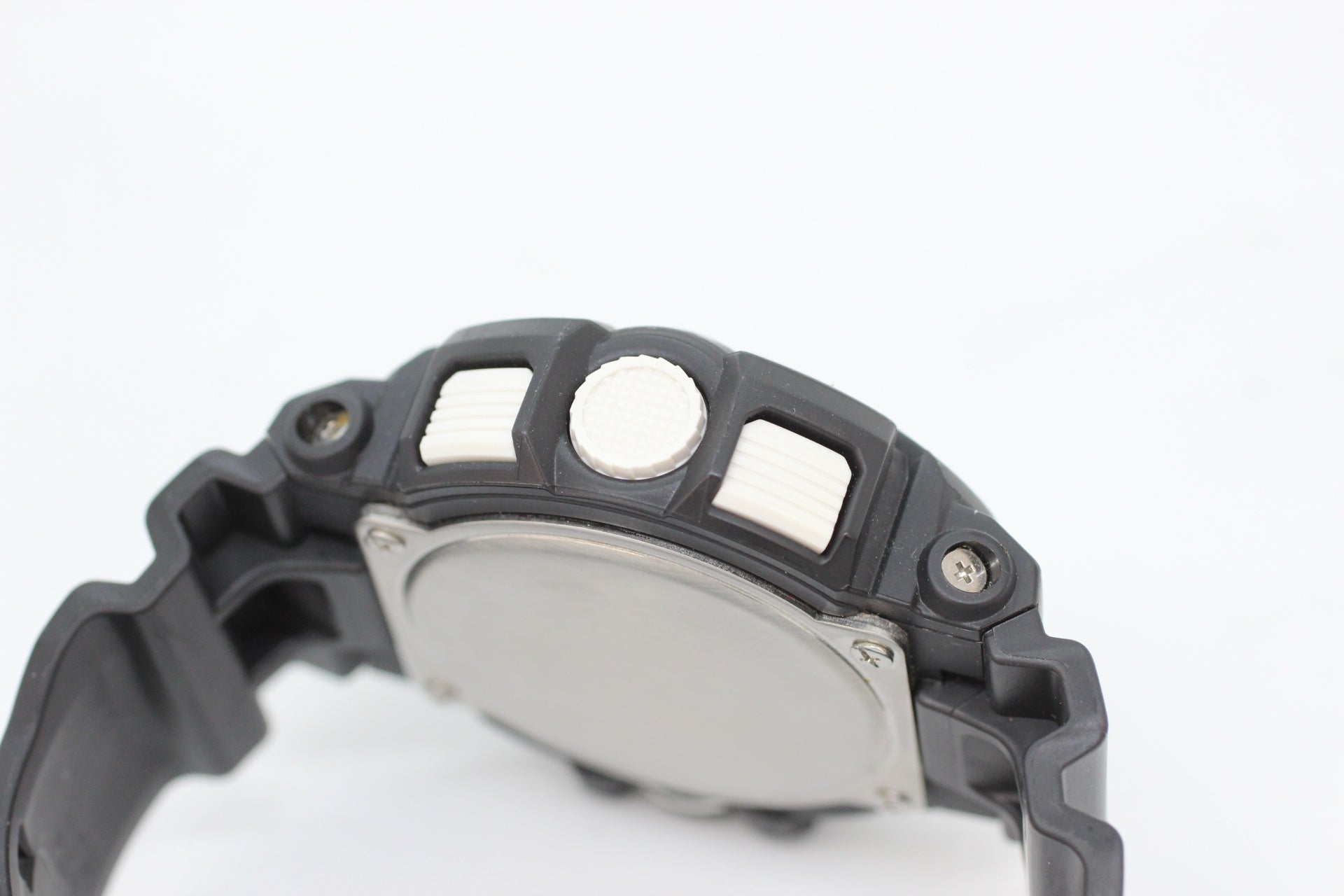 CASIO(カシオ) G - SHOCK ANALOG - DIGITAL GA - 400SERIES GA - 400 - 1AJF Gショック ブラック×ホワイト - 安心保証・業界最安値の販売 福助