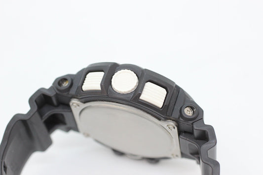 CASIO(カシオ) G - SHOCK ANALOG - DIGITAL GA - 400SERIES GA - 400 - 1AJF Gショック ブラック×ホワイト - 安心保証・業界最安値の販売 福助