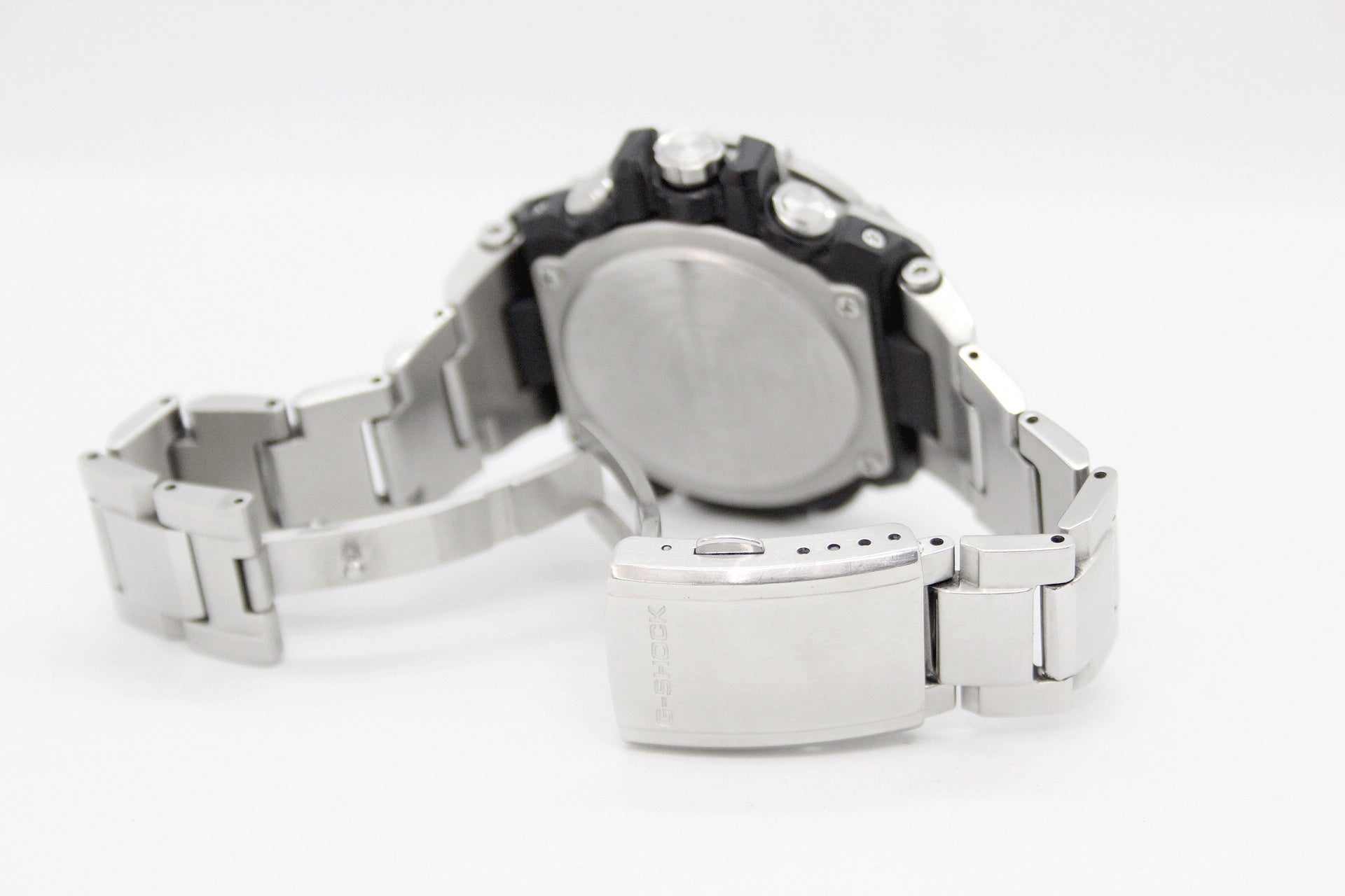 CASIO(カシオ) G - SHOCK Gショック G - STEEL スマートフォン リンク GST - B100D - 1A9JF シルバー - 安心保証・業界最安値の販売 福助