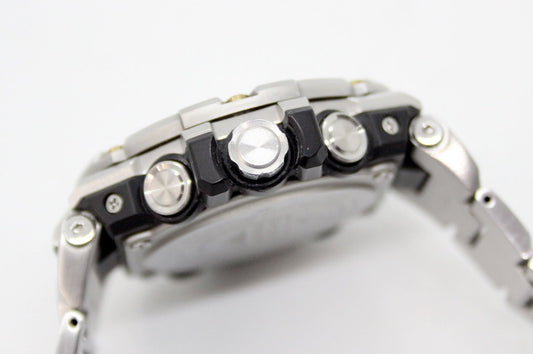 CASIO(カシオ) G - SHOCK Gショック G - STEEL スマートフォン リンク GST - B100D - 1A9JF シルバー - 安心保証・業界最安値の販売 福助